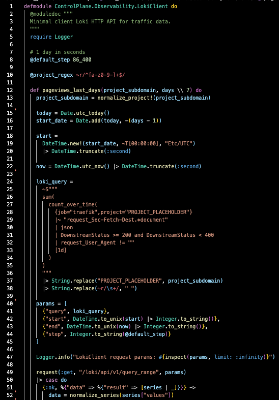 elixir loki http client excerpt